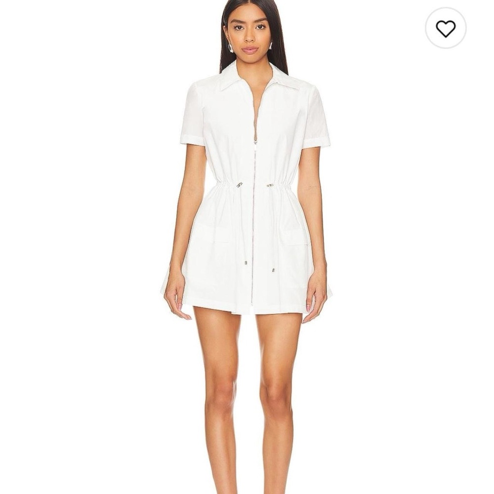 Amanda Uprichard White Mini Dress